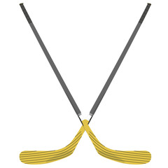 Hockey sticks