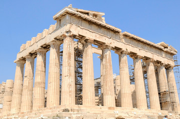 Naklejka premium Parthenon in Athens, Greece