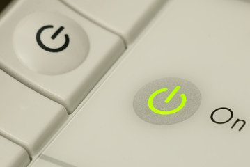 Power Button and Status Light