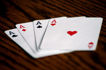 Obraz premium Four Aces