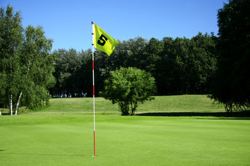 golf, green n&deg;5