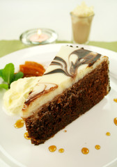 Slice Of Chocolate Cake