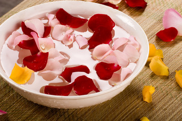 Rose petals