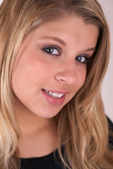 Naklejka premium Portrait hübsche Frau