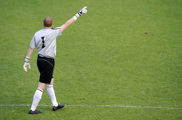 Soccer goalkeeper