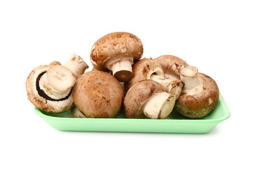 Isolated mushrooms