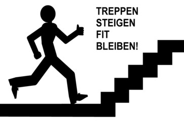 Fit bleiben - zu fuß
