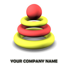 Logo for modern company