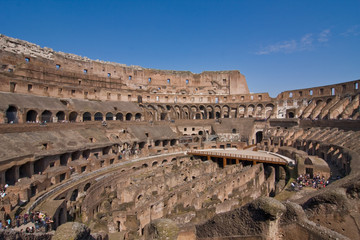 Naklejka na ściany i meble Włochy - Rzym - Colosseum 3