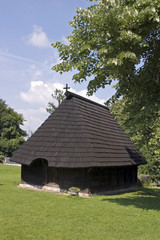 Old wooden church near Banja Luka, Republika Srpska, Bosnia