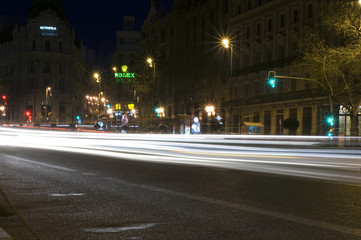 Fototapeta premium calle madrid