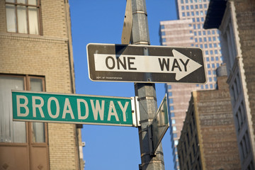 Fototapeta premium Broadway sign