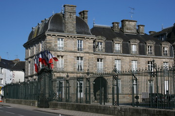 Fototapeta na wymiar Generalna Rada Morbihan w Vannes (Bretania)