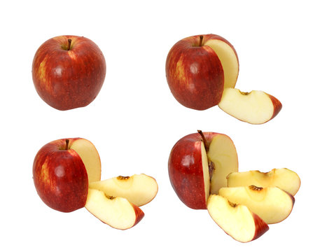 Shares of an apple