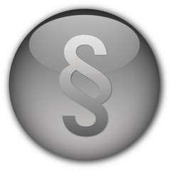 Justice Symbol button (silver)