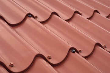 détail de toiture
