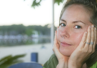 femme sereine