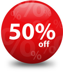 Fifty Percent Off