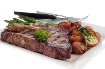 Grilled T-bone Steak