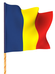 Flag. Romania