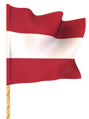Flag. Latvia
