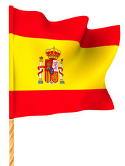 Obraz premium Flag. Spaine