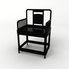 Black High Chair