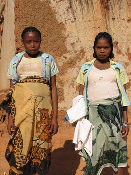 Jeunes femmes malgaches
