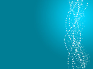 Bulb blue background