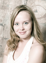 Fototapeta premium Picture of a beautiful young woman