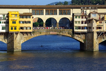 Fototapeta na wymiar Florencja Old Bridge 2