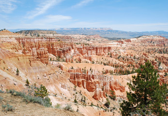 Hoodoos formation in Bryce Canyon, Utah, USA