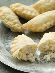 Plate of Coconut Karanji