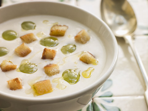 Ajo Blanco- White Garlic Soup