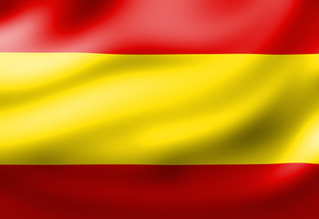 Obraz premium Spanish flag