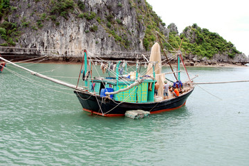 Fototapeta na wymiar fishing boat