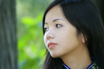 Fototapeta premium Beautiful Asian Female