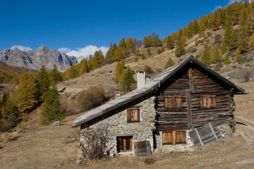 Vallée de la Clarée en automne