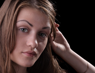 Fototapeta premium Beautiful Girl Portrait