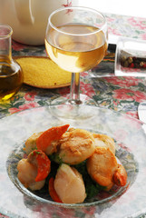 Capesante ai broccoletti - Antipasti di pesce