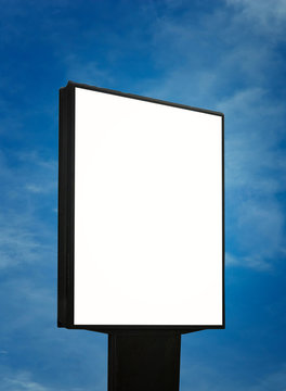 blank billboard, just add your text