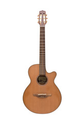 Classic guitar isolated on white