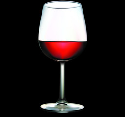 Glass of vine