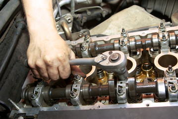 Repair of the engine