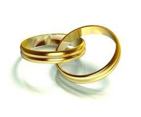 Ringe 05 - Gold - Hochzeit