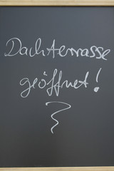 Hinweisschild eines Restaurants
