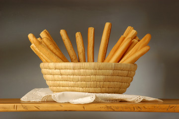 Cestino di grissini