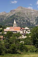 Fototapeta na wymiar Village de Chabottes - Alpes