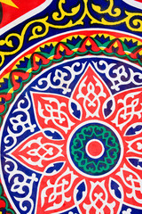 Arabic vintage fabric