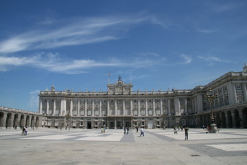 Fototapeta na wymiar Madrid - Palacio Real